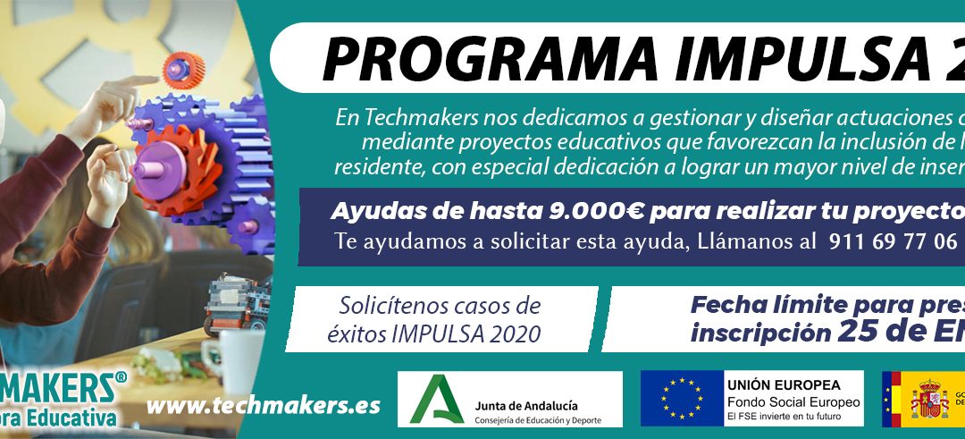 Nuevo Programa IMPULSA 2 (2021) Junta de Andalucía